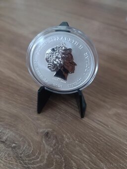 Stribrna investiční mince 10x 1 Oz Casino Royale Chip 2023, - 2