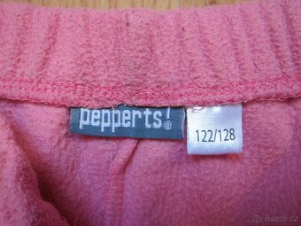 Dívčí tepláky vel. 122/128 flaušové (fleece) - 2