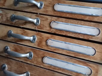 Dílenský šuplíkový regál - Industriální - 2