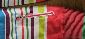 Dívčí pruhovaná mikina zn. Lewro, vel. 140/146 - 2