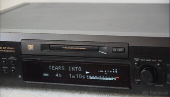Minidisc deck SONY MDS-JE520 + 10x MD, manuál - 2