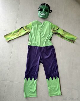 Dětský kostým Hulk s maskou - 2