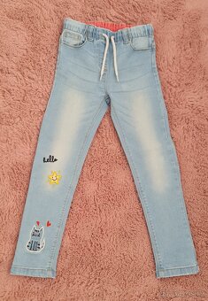 dívčí džíny PEPCO, F&F vel. 122 - 2