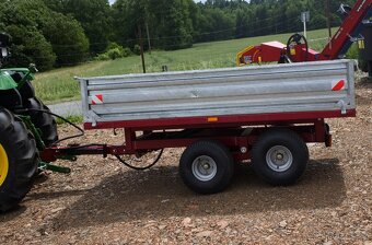 Vlek 2t sklopný na SPZ - 2