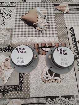 Pár výšových repro Tweeter 8ohm - 2