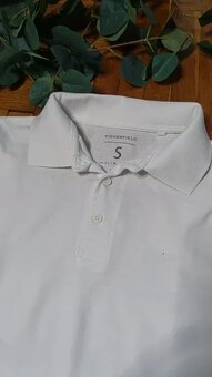 Bílé pólo triko Fisherfield vel. S - 2