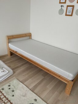Postel 90x200 Ikea s matrací - 2