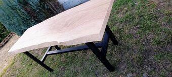 Masivní stůl jasan - 2