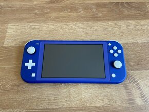 Prodám Nintendo Switch Lite modrý 64GB+ Nintendo obal - 2