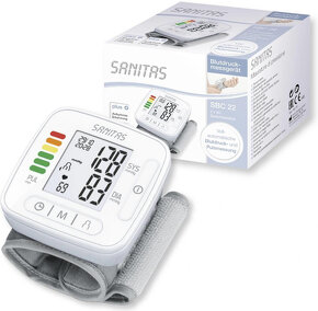 Digitální tlakoměr zápěstní Sanitas SBC22 nový , nepoužitý - 2