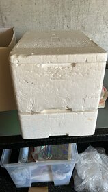 2ks polystyrenovych chladicích boxu na jídlo - 2