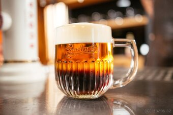 Budvar - pivni sklo 0,5L Rony Plesl - 2