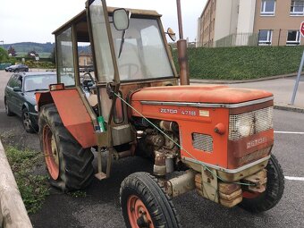 Zetor 4718 krásně/vzácně zachovalý stav, plná závaží - 2