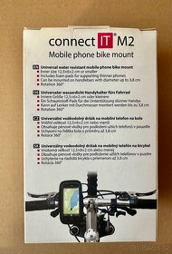 Držák na mobil Connect IT na kolo M2 (12 x 6 x 1,5 cm) (CI-1 - 2