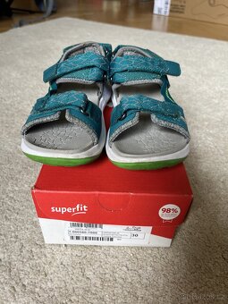 Dětské sportovní sandálky Superfit vel 30 TOP STAV - 2