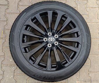 Alu kola originál Toyota Highlander 5x114,3 R20 KRÁSNÁ SADA - 2