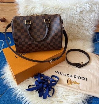 Louis Vuitton speedy Bandouliere 25 damier ebene - 2