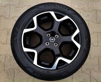 Alu kola originál Opel Mokka 4x108 R18 KRÁSNÁ SADA - 2