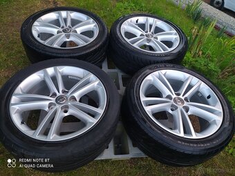 ALU KOLA OPEL INSIGNIA - r18 + LETNÍ PNEU 245/45/ZR18 -4 ks - 2