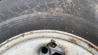 Nissan Navara D40 - ❄️ zimni pneu vcetne disku - 2