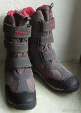 Luxusní sněhule kozačky GEOX VEL.40 - 2