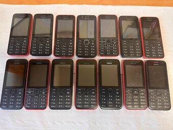NOKIA 208 plně funkční, v černém a červeném provedení - 2