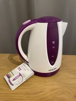 Rychlovarná konvice Sencor SWK 1815WT - bílo fialová - 2