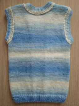 Chlapecká pletená vesta vel.98 - 2