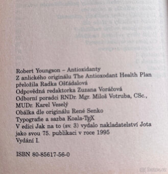 Antioxidanty, cesta ke zdraví (Dr. Robert Youngson) - 2