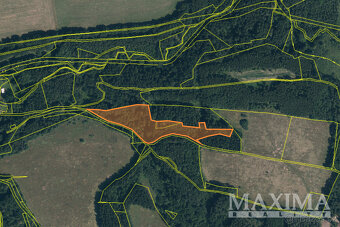 Pozemek  o ploše 14573 m2 - Višňová, Předlánce - 2