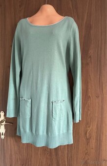 Svetr novy 40/42 odstín mátová mint - 2