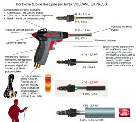 Hořák Vulcane Express - 2