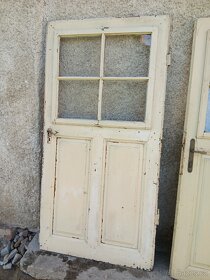 Dveře, staré, retro, vintage - 2