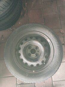 Plechové disky s letní pneu 185/65/14 - 2