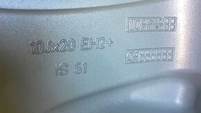 Sada alu originál BMW 7, X3, 5GT 5x120x72.5 PŘEDNÍ 8.5x20“ - 2