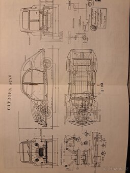 Papíry na Citroen 2CV - 2