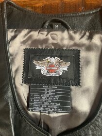 Dámská kožená vesta Harley Davidson - 2