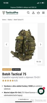 Batoh tacticalpro 75 - 2