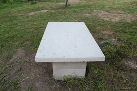 Vyrobím a prodám betonový stůl na míru. - 2
