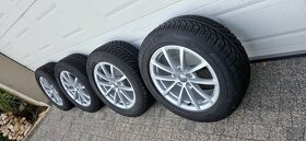 Zimné Semperit 225/60 R17, Audi A6 5x112, 7,5J, ET 36 - 2