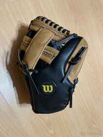 Kožená rukavice Wilson na softball/baseball 9" (levá) - 2