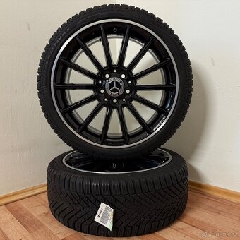 MERCEDES CLA AMG 5x112 R18 ET52+ZIMNÍ 225/40R18 8mm - 2
