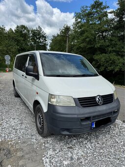 VW T5 Long, 8 míst, 2.5 TDi 96kw, Webasto - 2