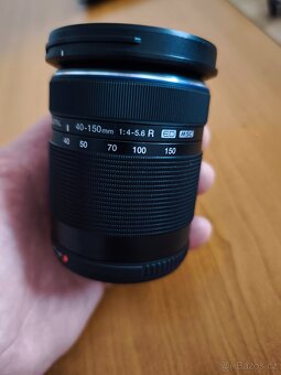 Olympus M.Zuiko ED 40-150/4-5.6 R MSC Black TOP STAV - 2