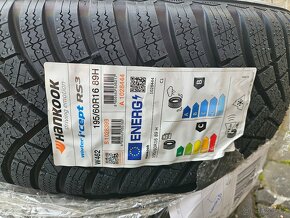 4x Nové zimní pneu Hankook 195/60R16 89H - Nepoužité - 2