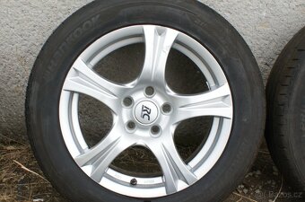 R16 alu kol na vozy Ford Volvo letni pneu 215/55/16 - 2