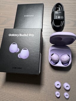 Bezdrátová dívčí sluchátka SAMSUNG GALAXY BUDS2 PRO - 2