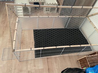Klec pro králíčka se střechou - 2