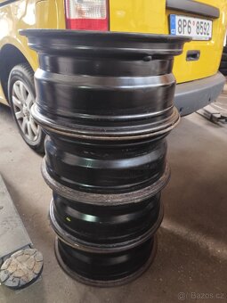 Plechové disky sada 4kusy 7j 16" - 2