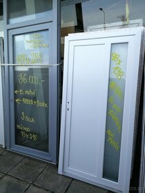 dveře plastové bílé - 2